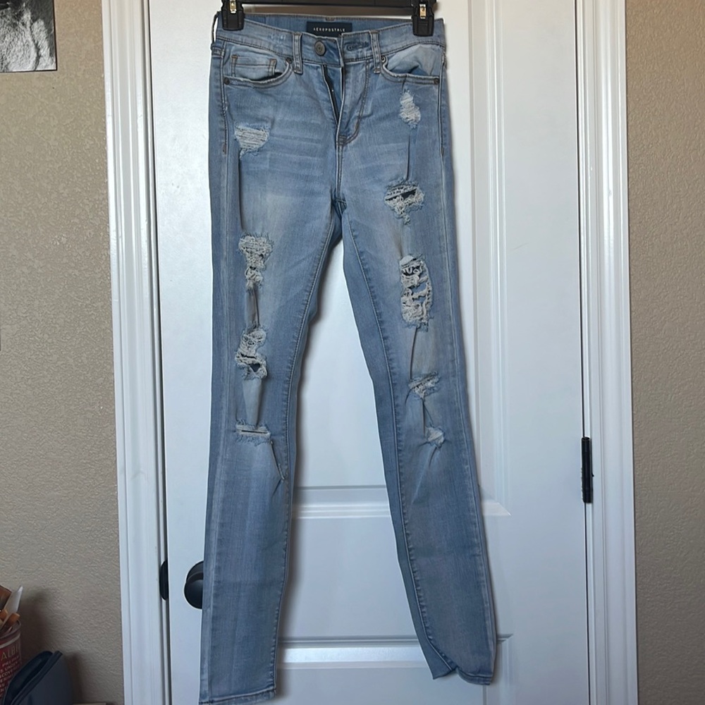 aeropostale high waisted jeggings